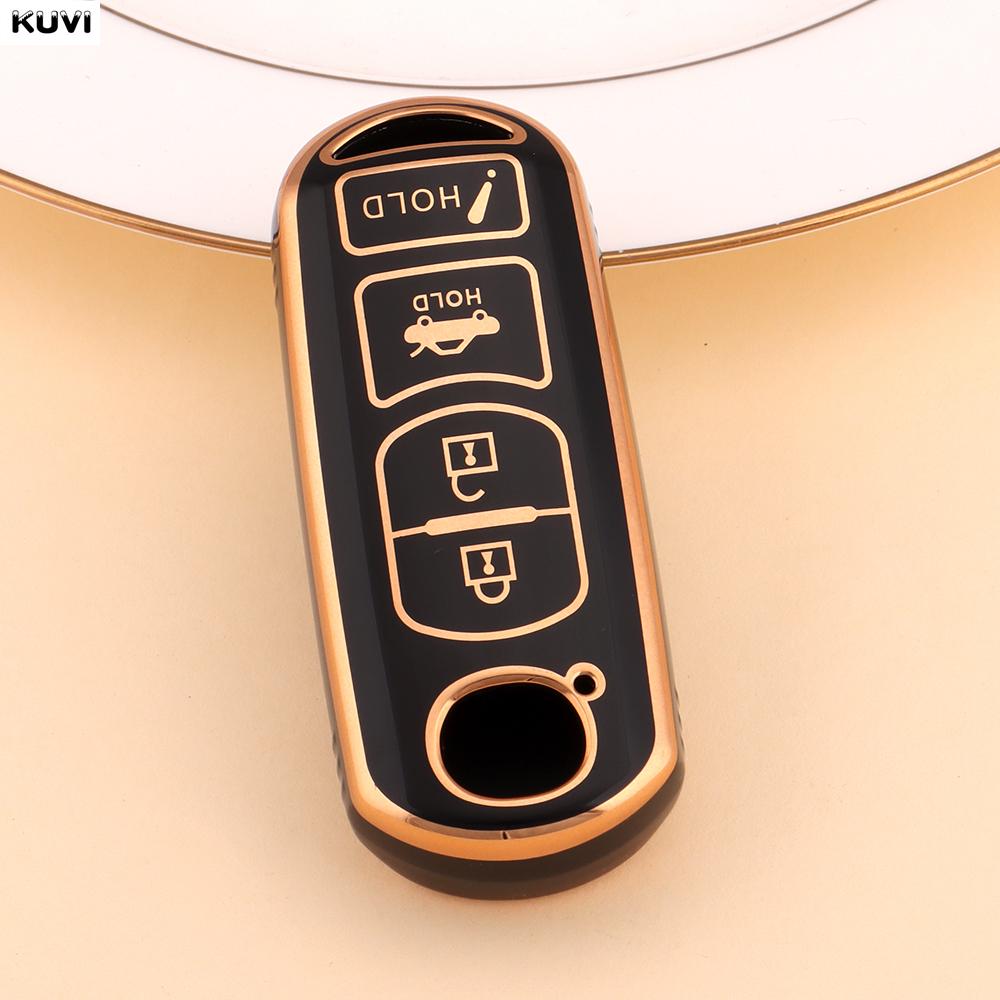 4 Button Tpu Style Car Remote Key Case Cover Shell Fob For Mazda 2 3 5 6 Cx-3 Cx-5 Cx-7 Cx-9 Atenz Speed Miata Mx5 Axela Cx4