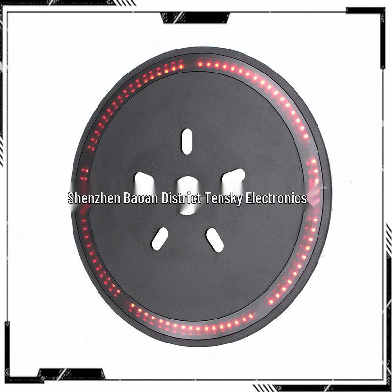 Tailgate Spare Tire Brake Light for JK Wrangler - LED Warning Light Decoration
