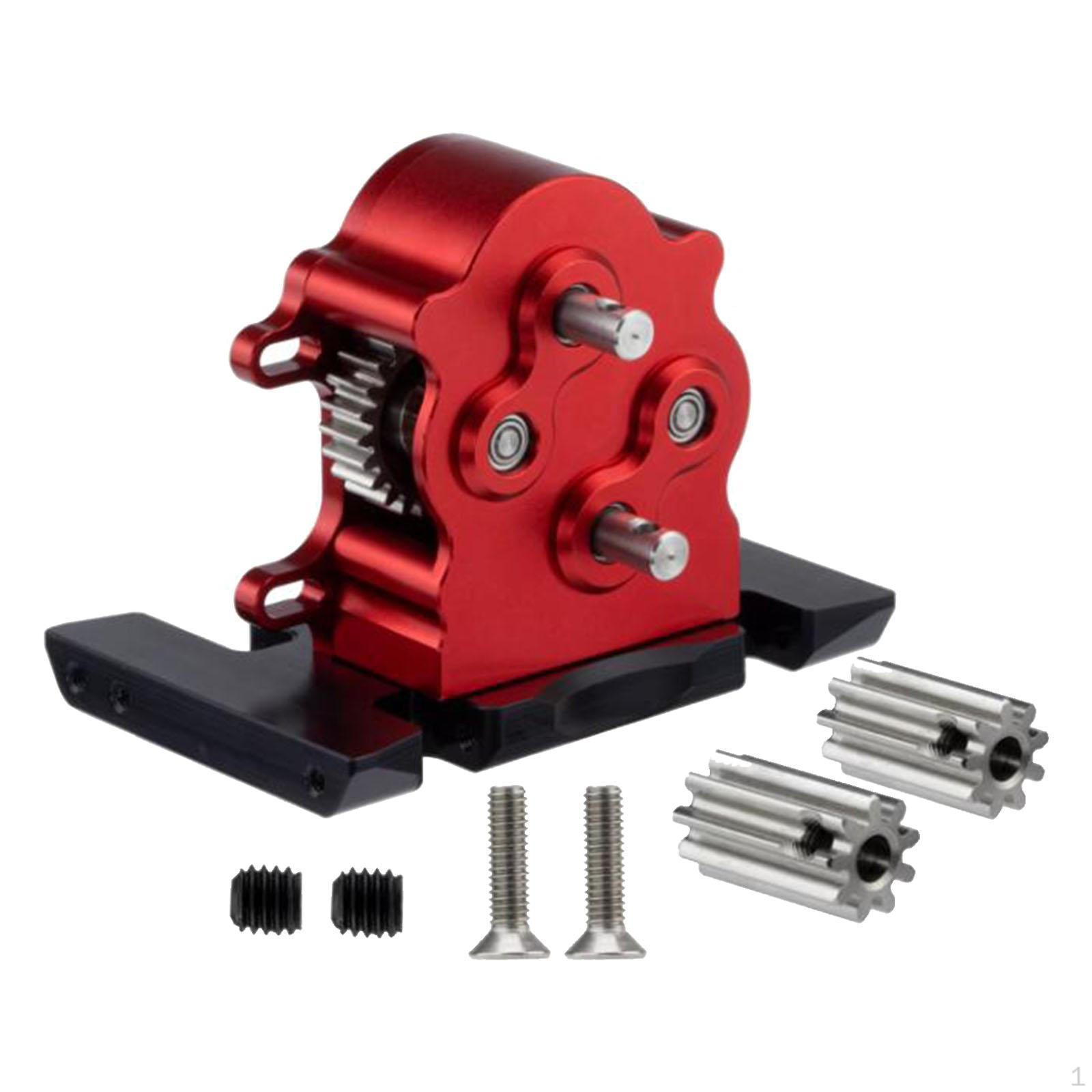 

Crawler Transmission Lcg Gearbox RC Double Assembly for Remote Control Vehicle червоний