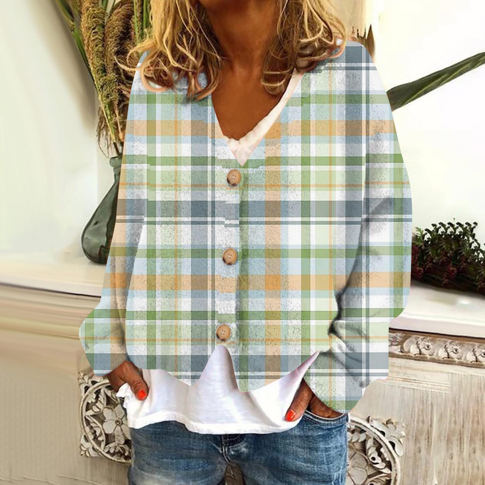 

Женская модная короткая куртка с длинным рукавом и принтом в клетку, однобортный плюшевый топ XXL светло-зеленый