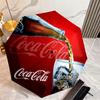 Christmas Gift Halloween Theme Bear Truck Coca Cola umbrella is suitable for all seasons, including home travel and outdoor activities Y17
