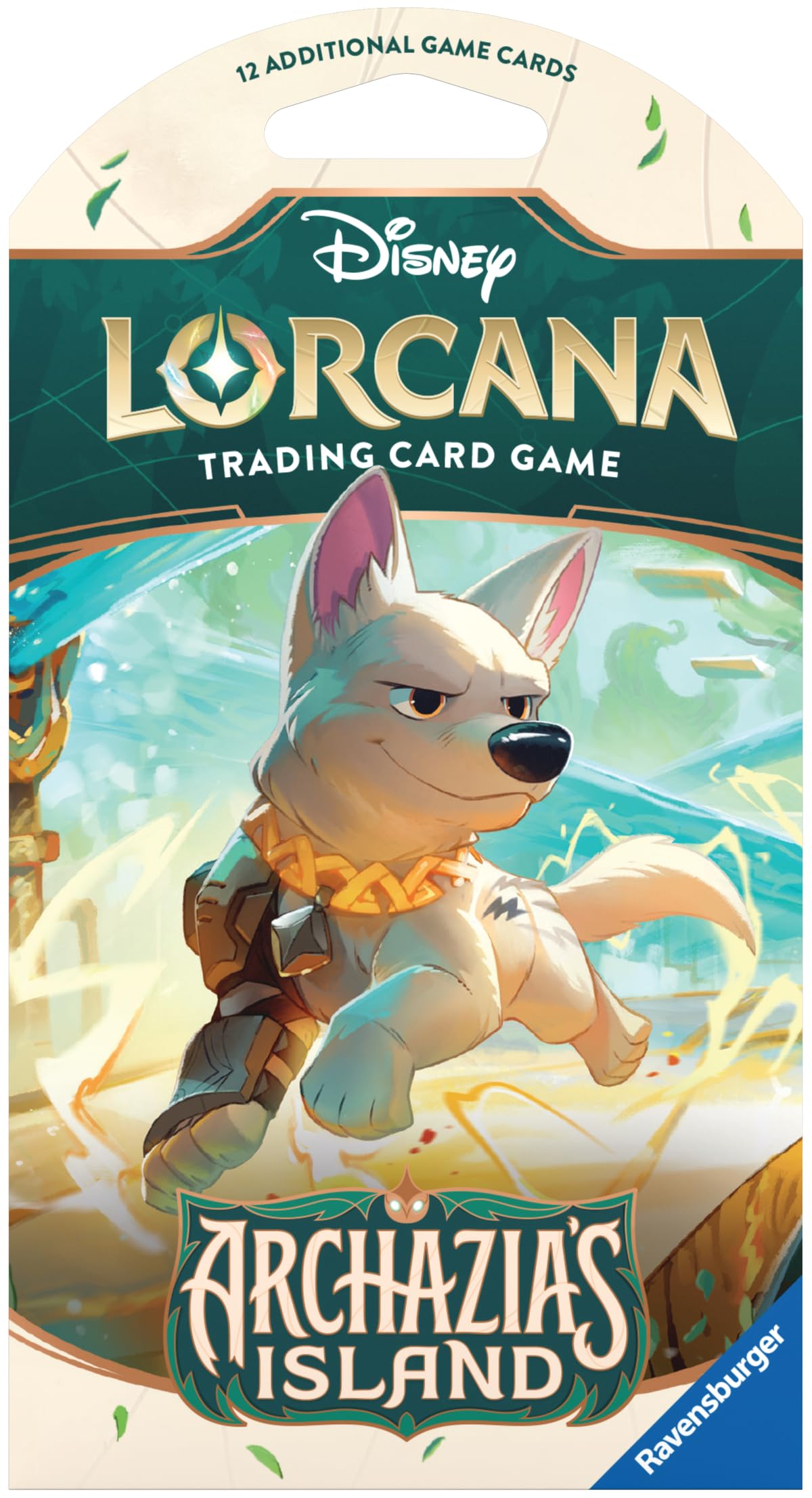 

Ravensburger Disney Lorcana Island of Arcadia Single Booster Pack Trading Cards Perfect for Disney fans and TCG players Ages 8 and TCG (12 cards)