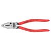 Knipex 02 01 Series High Leverage Combination Pliers, Plastic Coated Grip