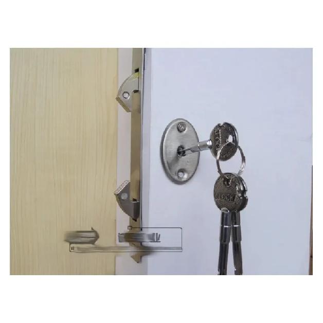 Invisible/Mortise lock,Sliding Door Invisible Hook lock,Alloy Lock body,For Framed Glass Door,strong, durable,Door Hardware