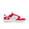 Nike Womens Dunk Low '30th Anniversary' (women's sizes) Action Red / Multi-Color-Sail-Light Photo Blue Skate Shoes IR1970604