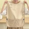 Waterproof Kitchen Vest Oil-proof Painting Apron Kitchen Cooking Clothes Apron  Dinning