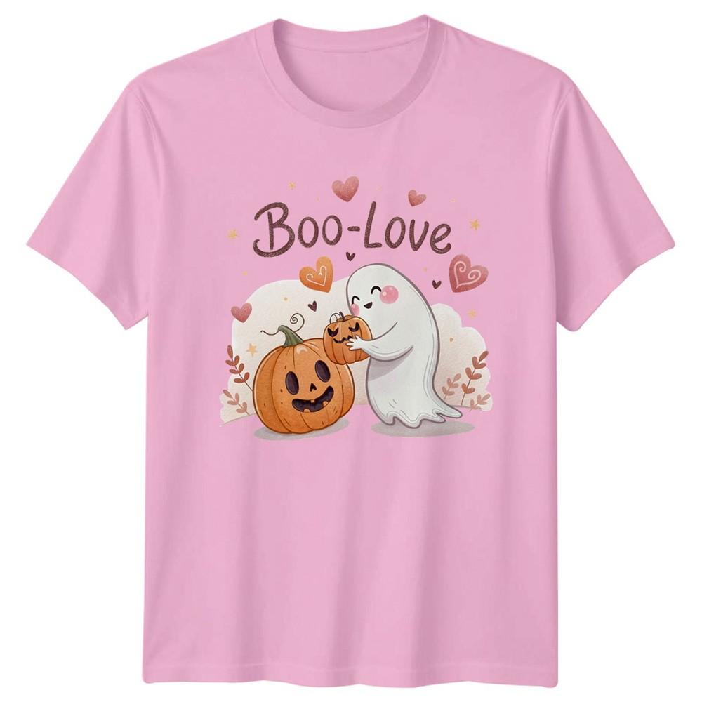 BooLove TShirt Cute Ghost Halloween Gift For Him And Her