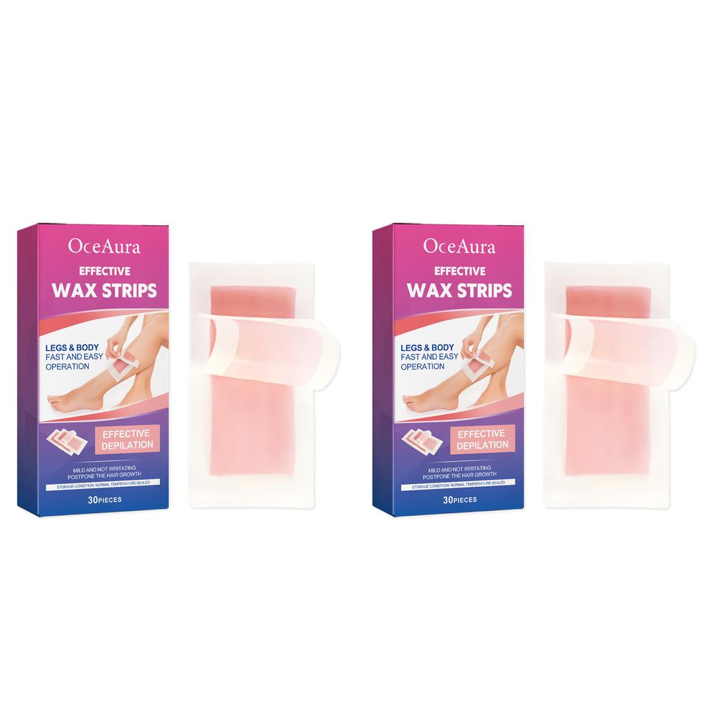 Hair Removal Wax Strips Painless Bikini Chin Upper Toes Legs Underarm Arm Depilation Patch Summer Unisex Facial Body Beauty Tool