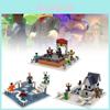 Conjunto Único de Figuras de Blocos de Construção Roblox Com 200-400 Peças de Plástico Coloridas Para Brincadeira Criativa