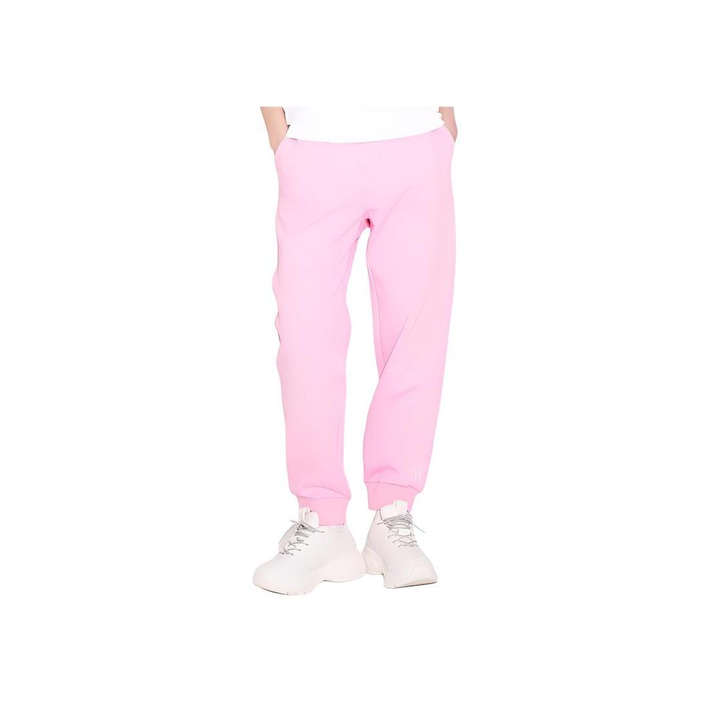 New MLB Knitted Sports Pants Unisex Pink 3FTPB0221-50PKS