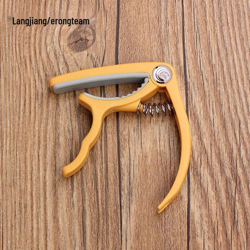 Langting Plastic Steel Guitar Capo - Portable Capo for Electric and Acoustic Guitars, Transposer & Tone Changer Clip.