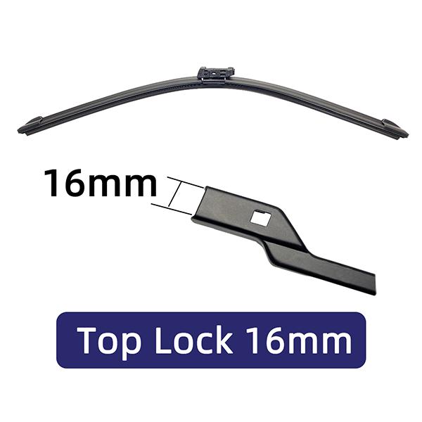 OEM Universal Wiper Blades for Slim Top Lock J Hook Soft Rubber Car Windscreen Wipers Wholesale Auto Replacement Parts