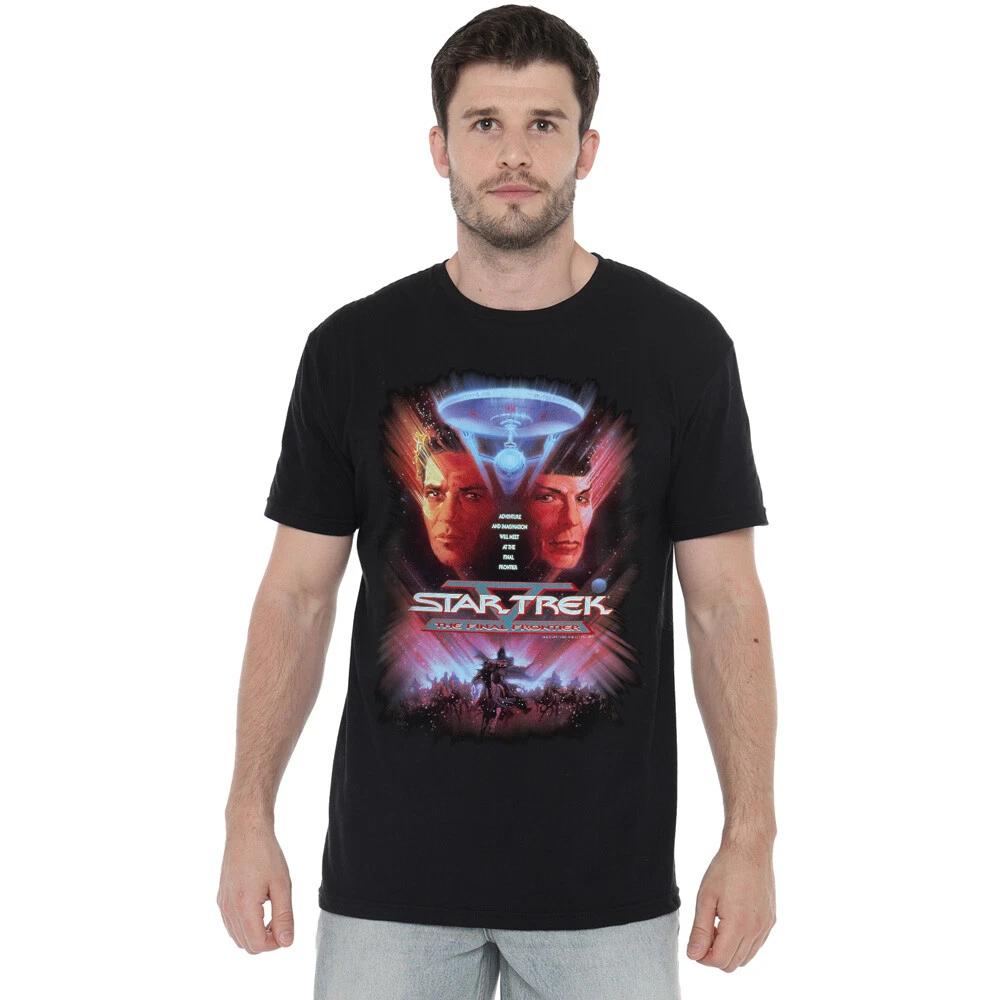 Star Trek The Final Frontier(Movie) T-Shirt S-5XL, Black M