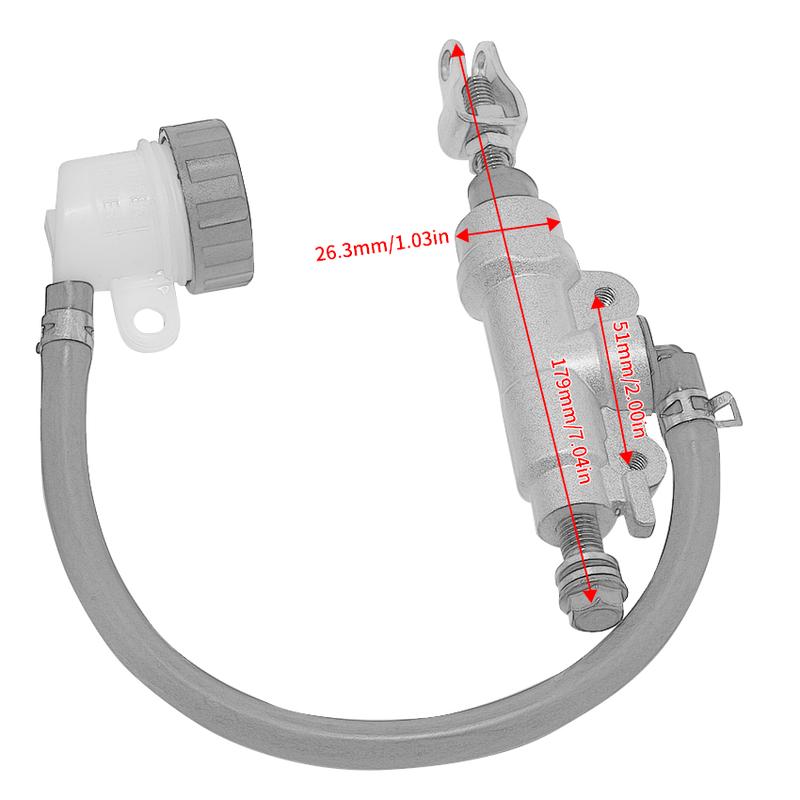 Rear caliper Brake Master Cylinder For Yamaha XT660 WR500Z XT660ZA XTZ660 XTZ750 SUPER TENERE 3BN-2583V-00 3SP-2583V-00 Durable