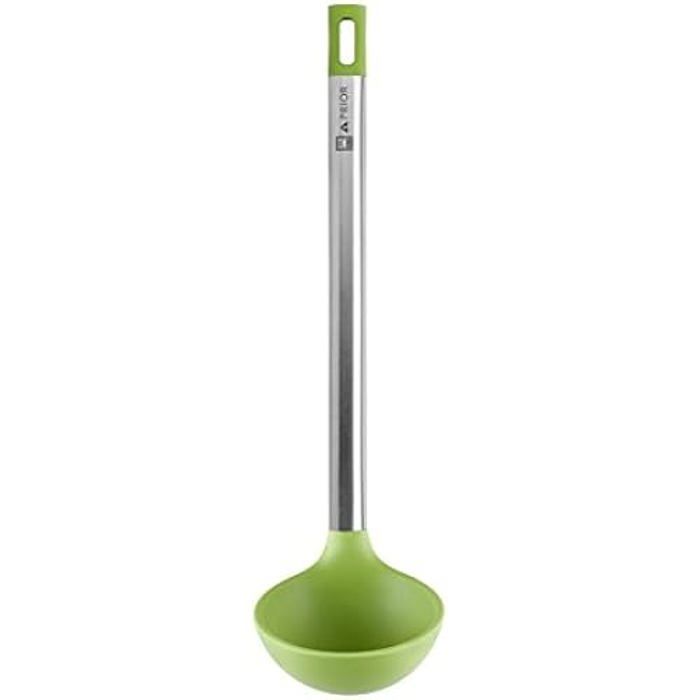 Louche De Cuisine - BRA - Prior - Acier Inoxydable 18/10 Et Silicone - Compatible Lave-vaisselle