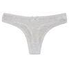Low-Middle Waist Ladies Thong Panties, Non-marking Comfortable Breathable Women's T Pants Lace Sexy Women's Panties