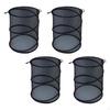 4 Pieces Mesh Plant Cover Garden Protector for Raised Flower Bed Bird Protection 20"H X 13"D Mini