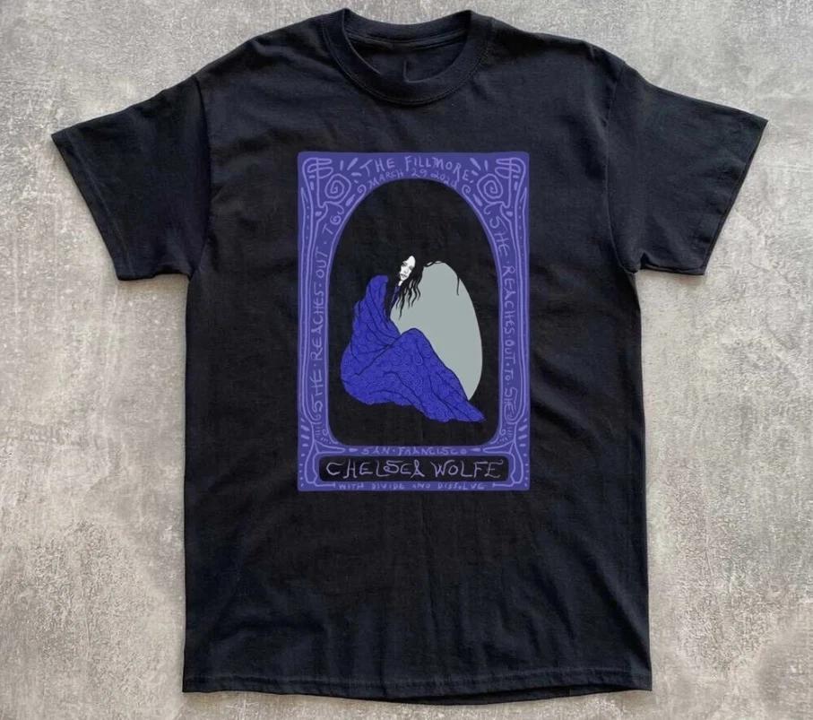 NEW Chelsea Wolfe Black Cotton All size S-5XL Gift For Fans T-shirt S