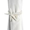Rope Curtain Tiebacks Natural Starfish Drapery Holdbacks with Cotton Rope for Drapes Beach Themed