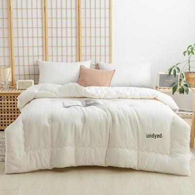 Shanshan Undyed Jacquard Soybean Fiber Quilt