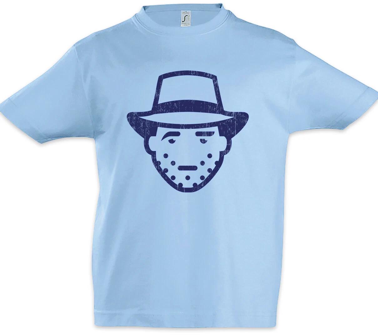 Jones Face Kids Boys kids boys T-Shirt Indiana Fun Toon Cartoon Jones Hat Whip Hat 130