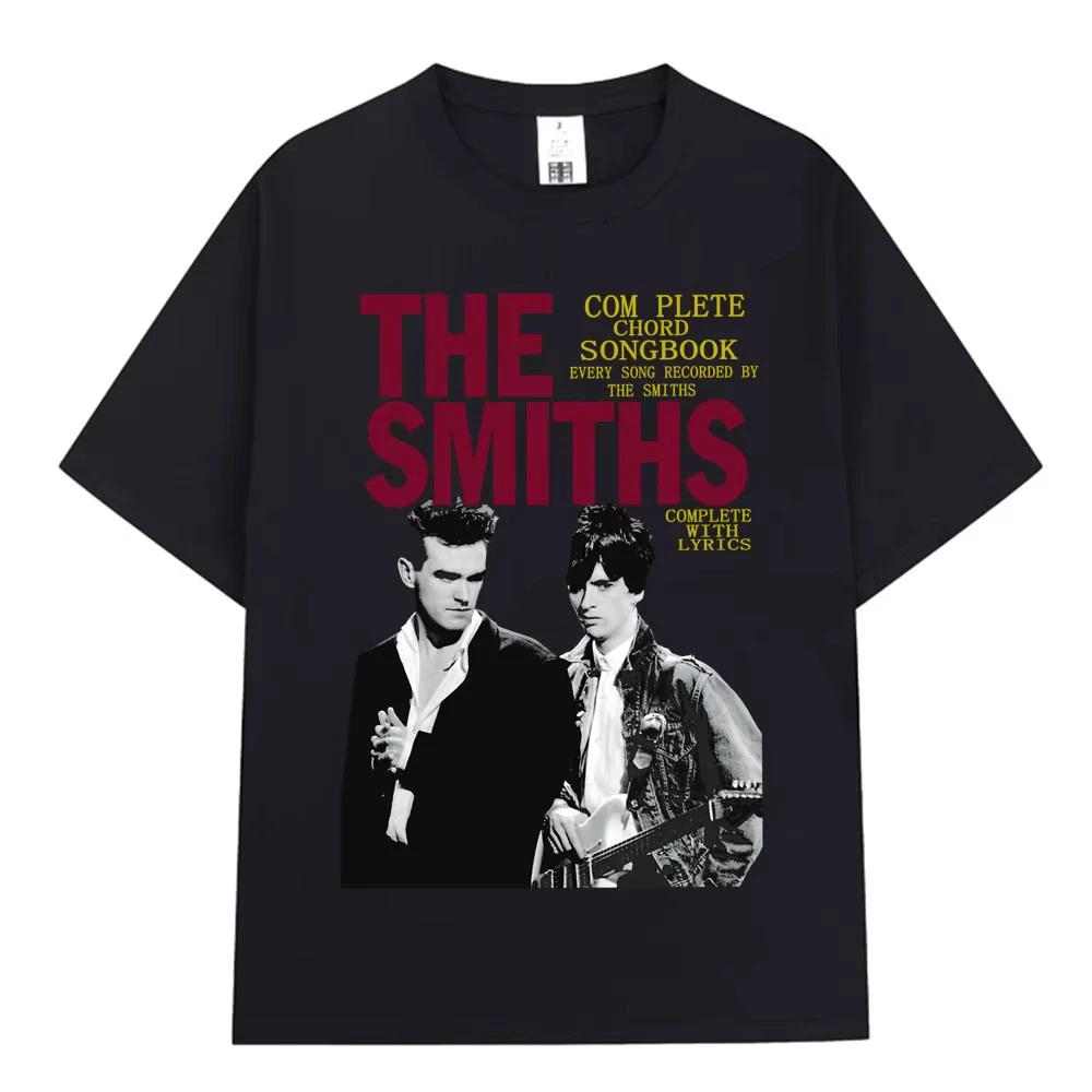 2026 Summer The Smiths Print TShirt Y2k Band Tee Unisex Unisex Unisex ShortSleeved Retro Street Y2k Casual Fashion Tops Clothing