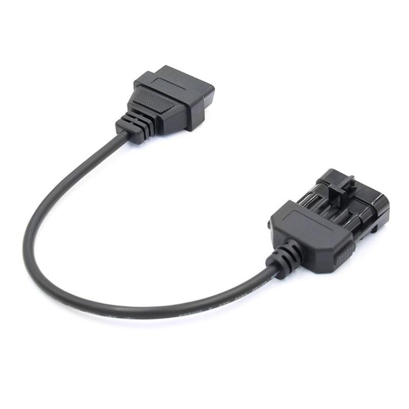 High Durability 10 Pin Interfaces OBD Connector Cable Extension Adapter Easy Use Suitable For Quick Vehicle Diagnostics 1
