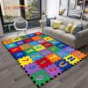 Alphabet ABC Early Education Cartoon Children Crawling Carpet Rug for Bedroom Living Room Sofa Decoration,Large Decor Floor Mat