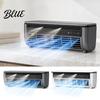 Compacte Draagbare Ventilator Mini Split Airconditioner Ventilator Verstelbare Snelheden Energiebesparend Verneveling Draadloos Oplaadbaar Koeling Stil Wandmontage