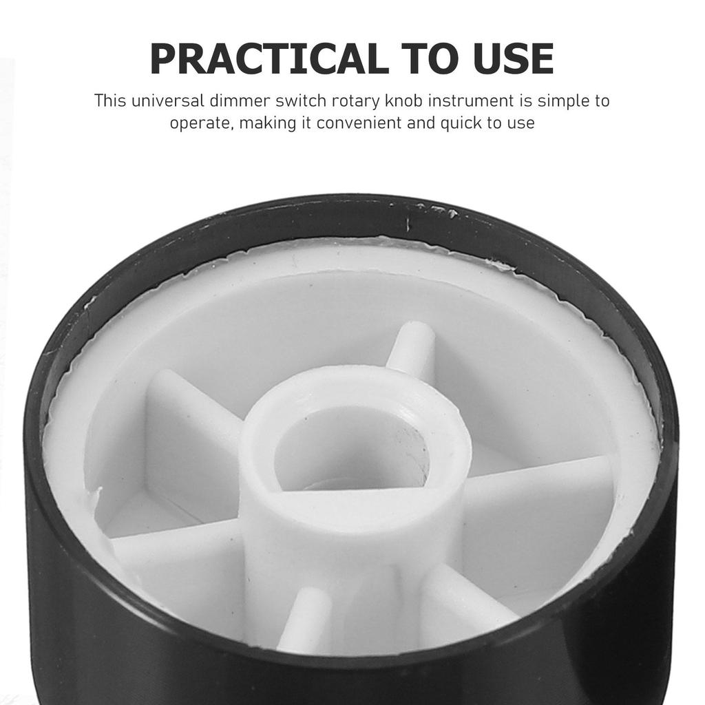 2Pcs Universal Rotary Potentiometer Knob Light Dimmer Control Knob Replacement for Adjustable Volume and Brightness