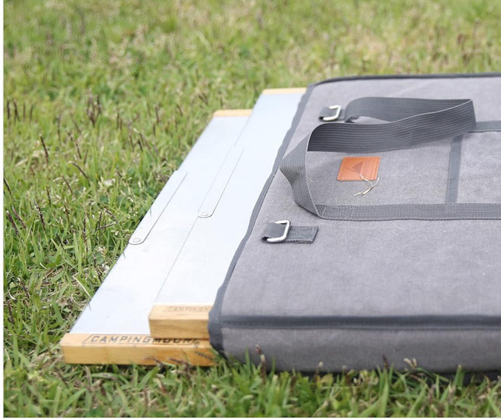 Camping Moon Bonfire Table Velká úložná taška na stůl Taška Taška vyrobená z plátna s polštářem T-380-B