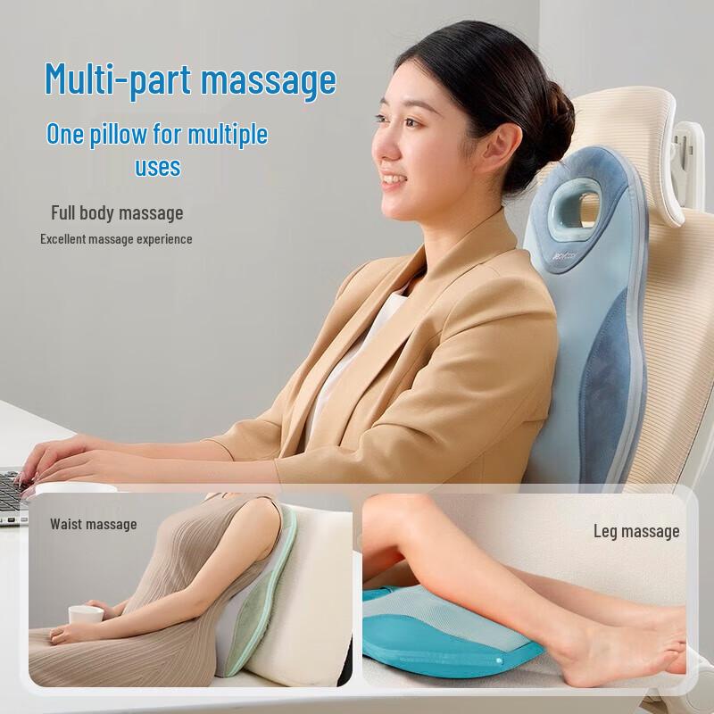 Portable Lumbar & Back Massager Cushion