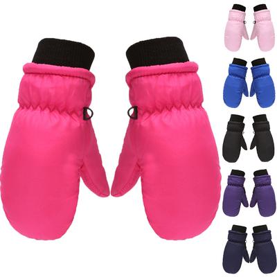 Children's Outdoor Ski Gloves Cycling Gloves Winter Mountaineering Warm Gloves Waterproof