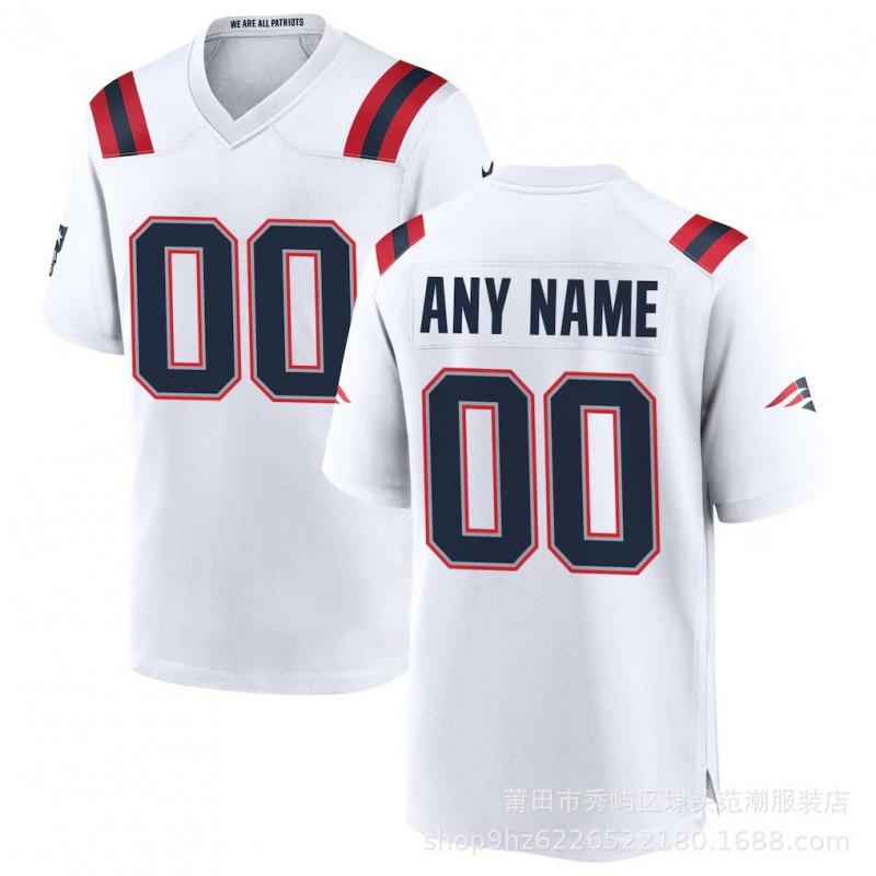 New England Patriots Embroidered Mens Football Jersey Sports Team Uniform