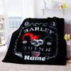 Warner Bros. Movies (3) Customize Your Name Blanket Multi-purpose Customizable Blanket Durable Comfort Throw For Bedding Sofa Livingroom Office