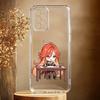 G-Genshin M-Mavika Phone Case For Samsung Galaxy A71,A70,A52,A51,A40,A30 Transparent Cover