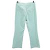 Unused ZARA Gingham Check Pattern Flare Pants M Mint Green Women Used