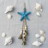 Wooden Beads Beach Decor Metal Bells Ocean Themed Hanging Ornament Starfish Wind Chime  Home Decor