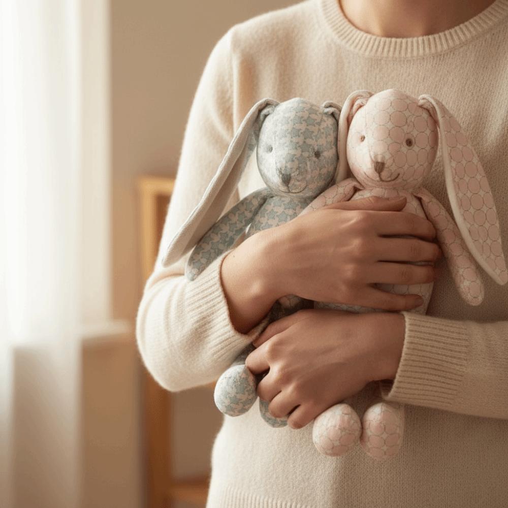 30cm Size Cartoon Rabbit Plush Toys Soft Plush Appease Sleeping Toys  Kids Gifts