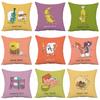 Cartoon Sofa Pillowcase Dormitory Decoration Office Living Room Home Pillowcase
