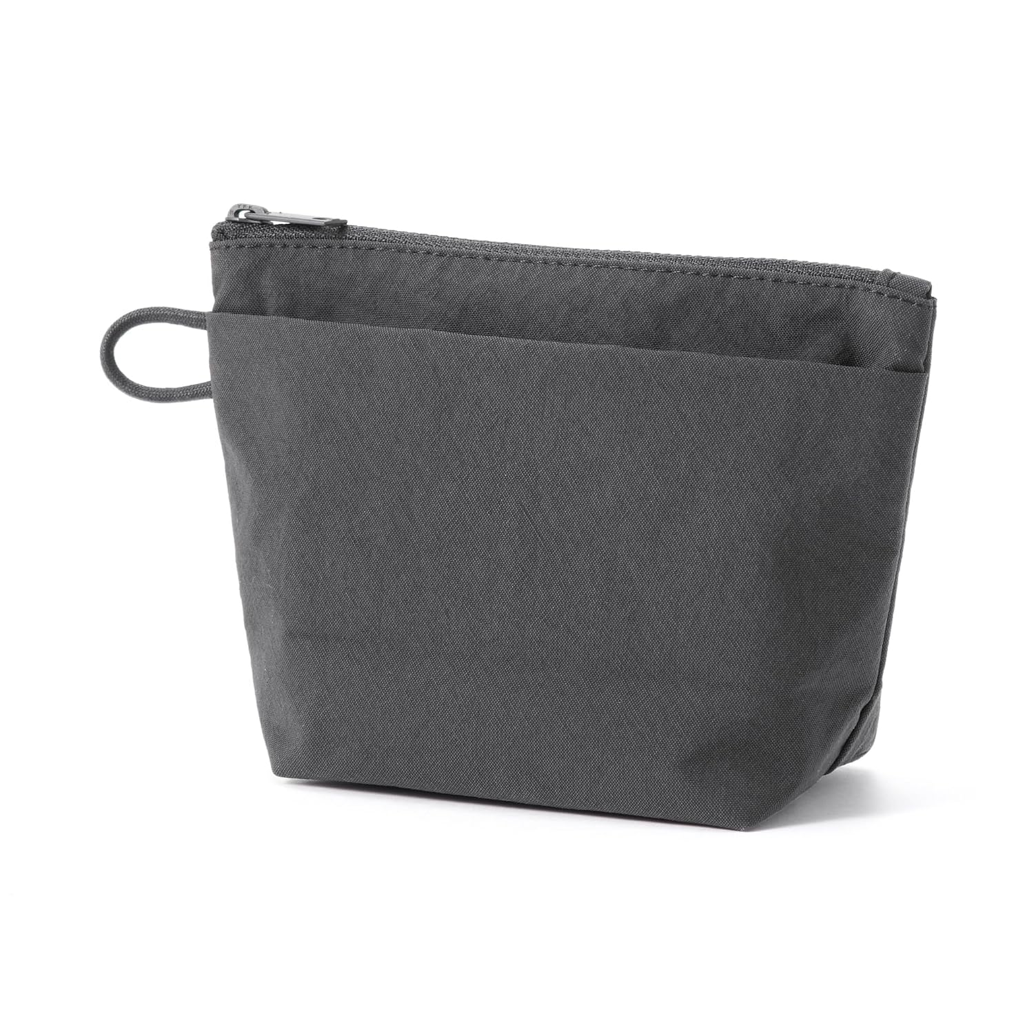 Muji Wrinkle Nylon Pouch Gusset S