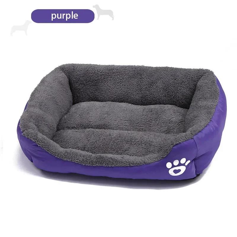 Dog Bed Pets House for Puppy Small Medium Large XXL Supplies Kennel Mat Nesk Sleeping Plush Washable Cat Cushion Products Indoor