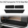 Conjunto de 3 Tapetes de Degrau Para VW Transporter T5 T6 Preto Antiderrapante Tapetes de Porta Para Campervan Porta Deslizante & Porta do Condutor & Passageiro