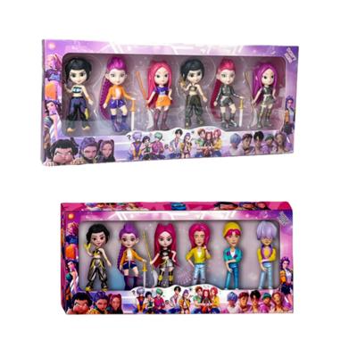 Popular 6-piece Anime Hunter Squad Action Figures Derpys, Tiger, Rumi, Mira Zoey Sussy Dolls, Fan Gift  Toy Gift Mystery Box