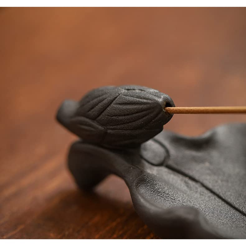 Incense Holder, Incense Stick Holder, Incense Dish, Object, Interior Decoration, Healing, Relaxation (lotus Leaf)