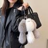 Hanging Fur Doll Pendant Fur Tails Animals Tail Keychain Sweet Cool Bag Charms  Jewelry Gifts