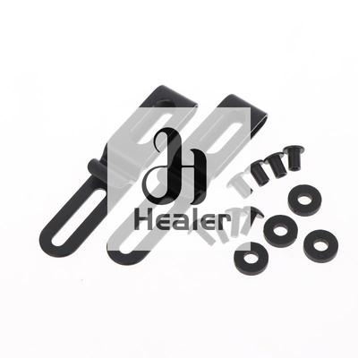 1Set Stainless Steel Kydex IWB Holsters Clip K Sheath Waist Clip Accessories Scabbard Back Clip Kydex Carrying Belt