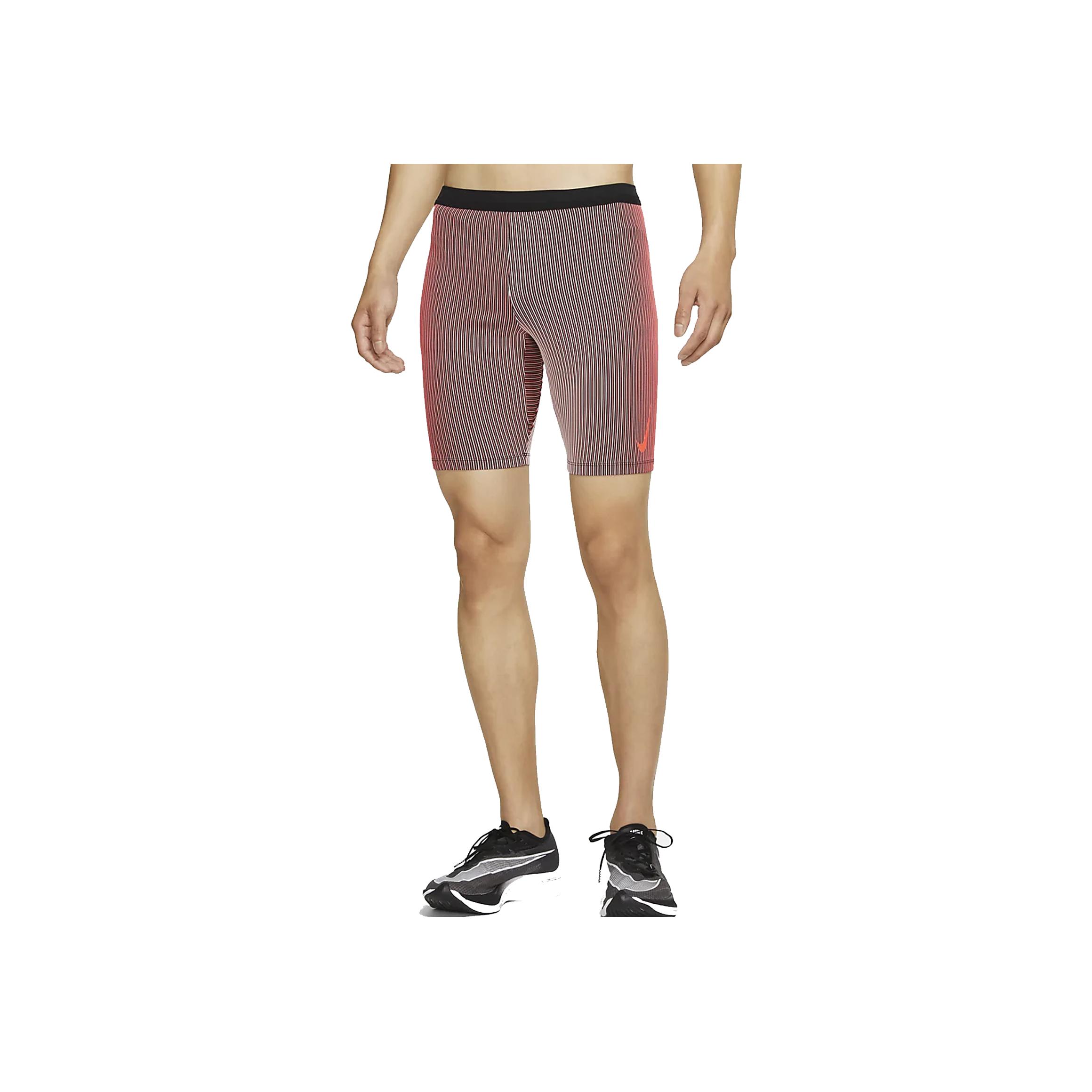

Мужские шорты Nike в полоску, дышащие, для бега, спорта, фитнеса, атлетических тренировок, низ, ярко-темно-красные DA1430-014 M