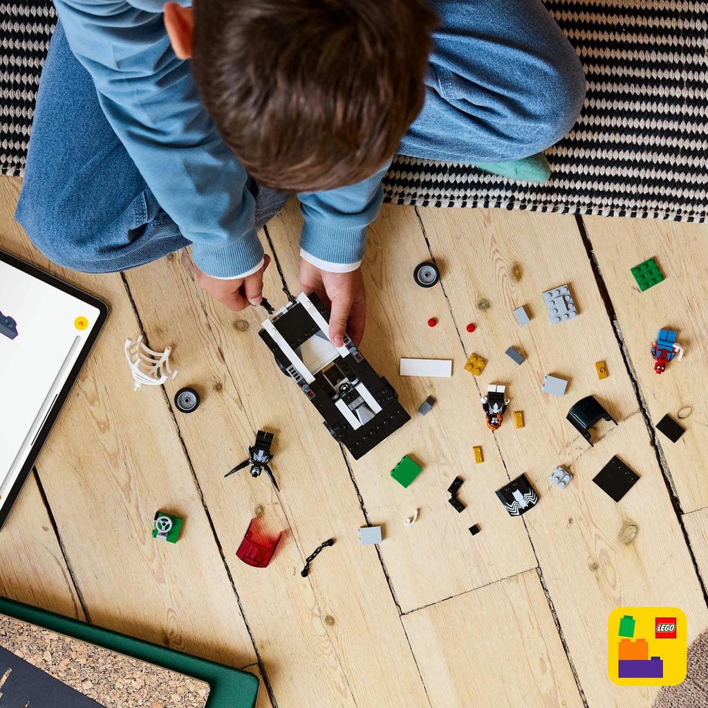 LEGO Marvel Venom Svalová hračka do auta Dárek k narozeninám Blok Kluci Dívky Děti 7 let 8 let 9 let Základní škola Marvel Zboží Figura