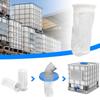 IBC Water Tank Nylon Filter IBC Cover Filter Sturdy Durable Tote Tank Lid Cover Rainwater Tank Garden Water Irragtation Supply